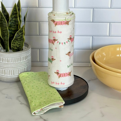 Holiday Reusable Paper Towels